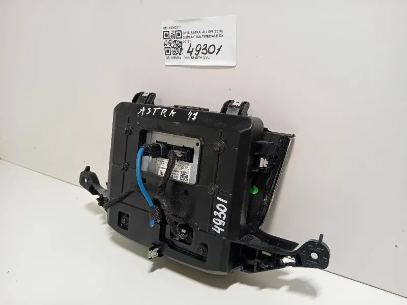 Display Multimediale 42342511 Opel Astra K SW 2016