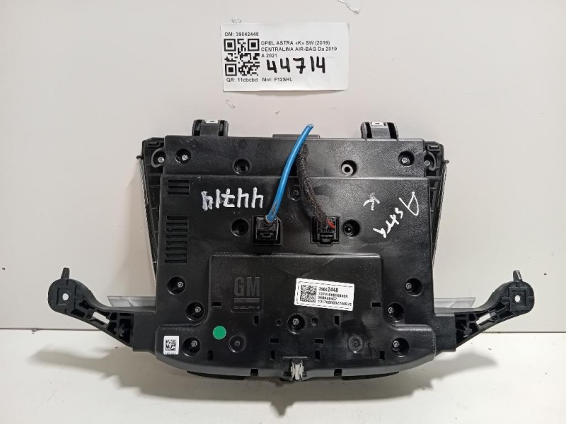 Display Multimediale 39042448 Opel Astra K SW 2019