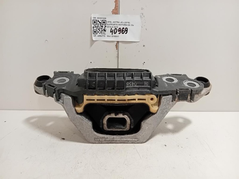 Supporto Motore DX 53301228 Opel Astra K 2016