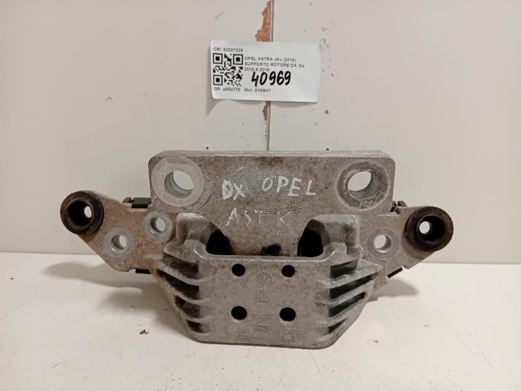 Supporto Motore DX 53301228 Opel Astra K 2016