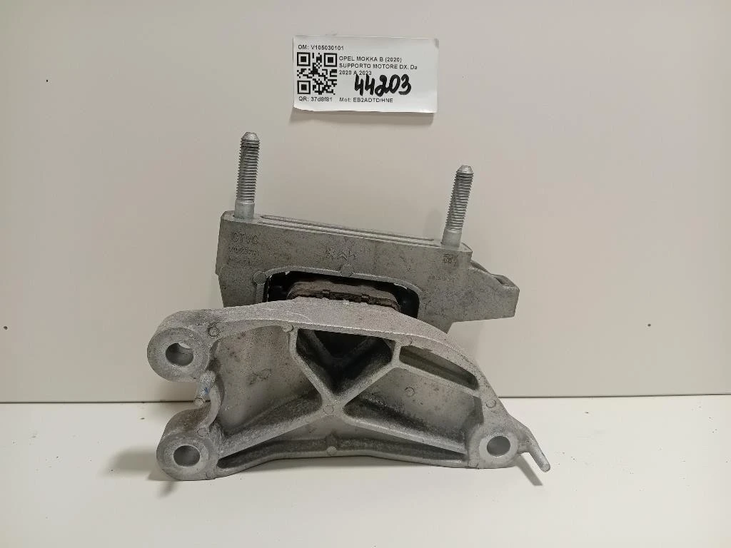 Supporto Motore DX V105030101 Opel Mokka B 2020