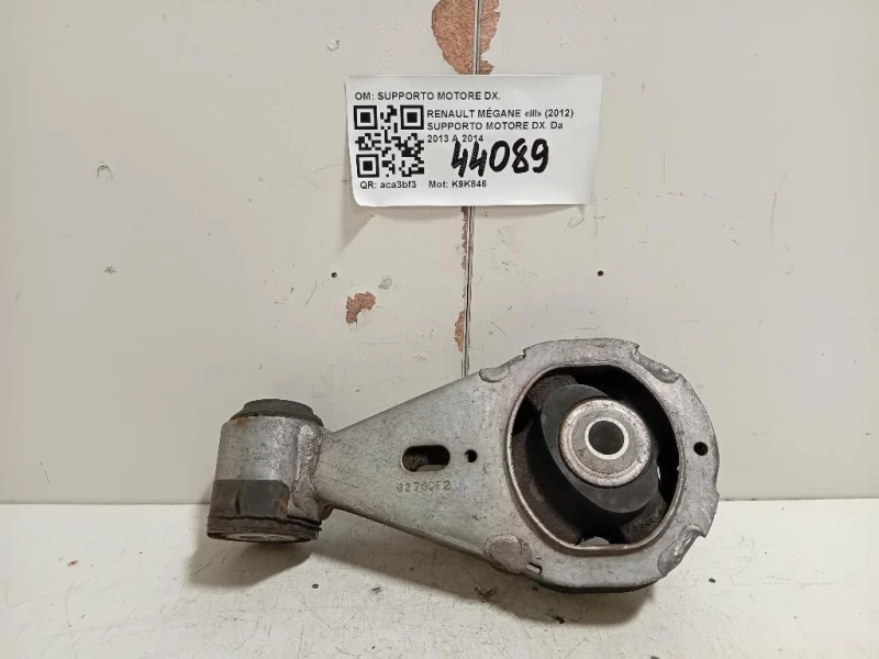 Supporto Motore DX SUPPORTO MOTORE DX Renault Mégane III 2012