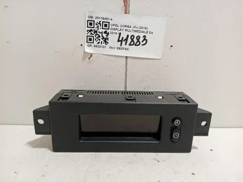 Display Multimediale 28115451-6 Opel Corsa F 2019