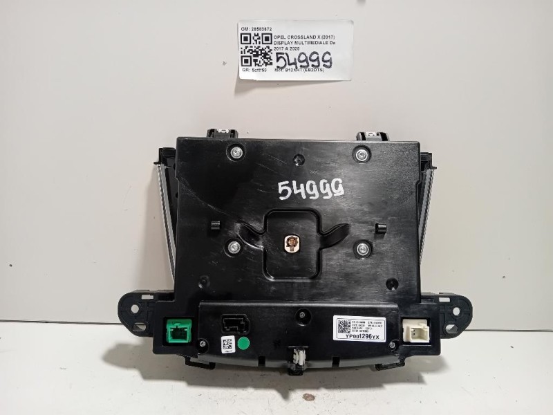 Display Multimediale 28583672 Opel Crossland X 2017