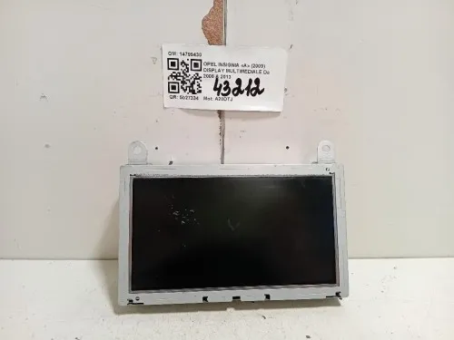 Display Multimediale 14799430 Opel Insignia A 2009