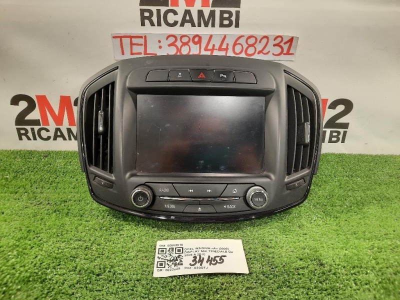 Display Multimediale 90802618 Opel Insignia A 2009