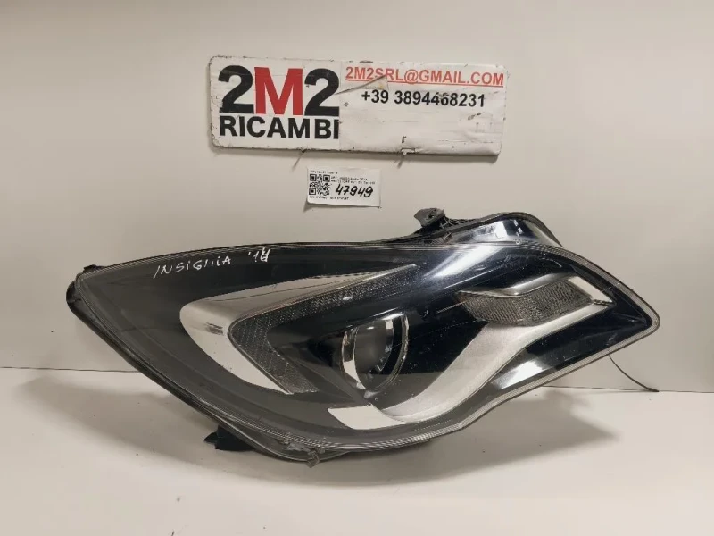 Proiettore ANT DX 1LL 011 165-14 Opel Insignia A 2013