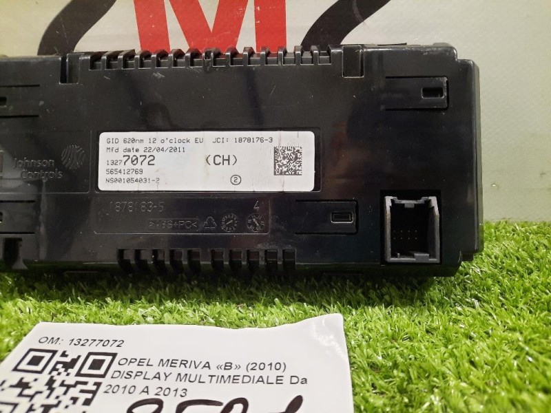 Display Multimediale 13277072 Opel Meriva B 2010