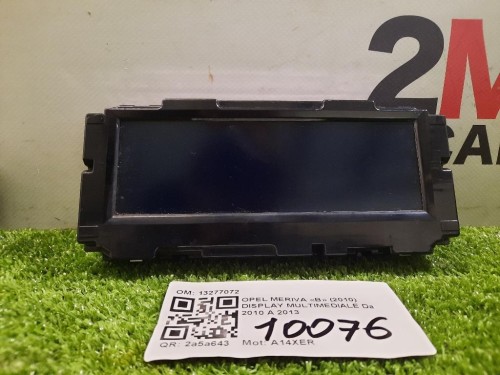 Display Multimediale 13277072 Opel Meriva B 2010