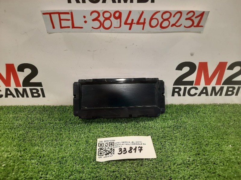 Display Multimediale 565412769 Opel Meriva B 2014