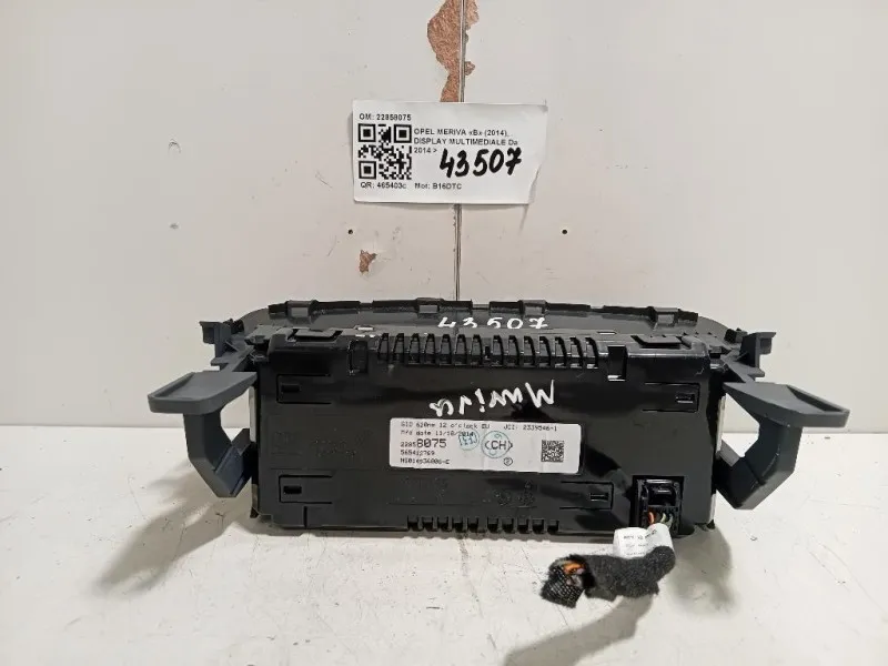 Display Multimediale 22858075 Opel Meriva B 2014