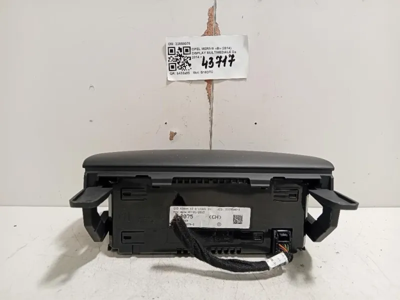 Display Multimediale 22858075 Opel Meriva B 2014
