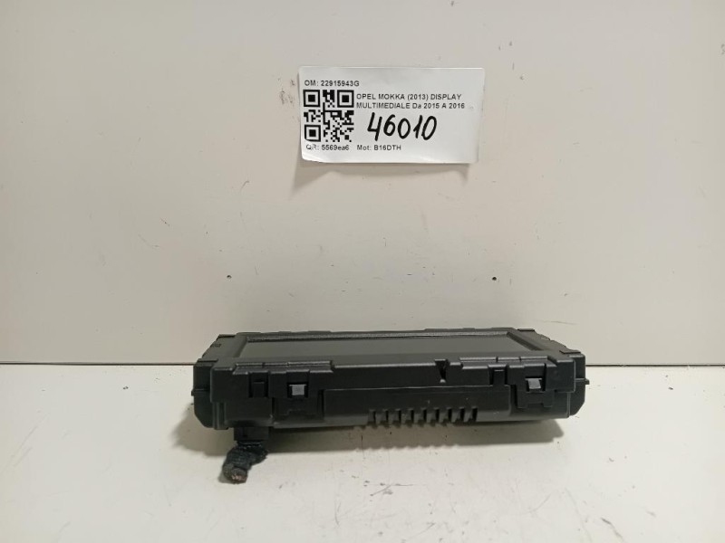 Display Multimediale 22915943G Opel Mokka 2013