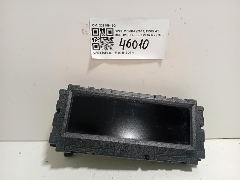 Display Multimediale 22915943G Opel Mokka 2013