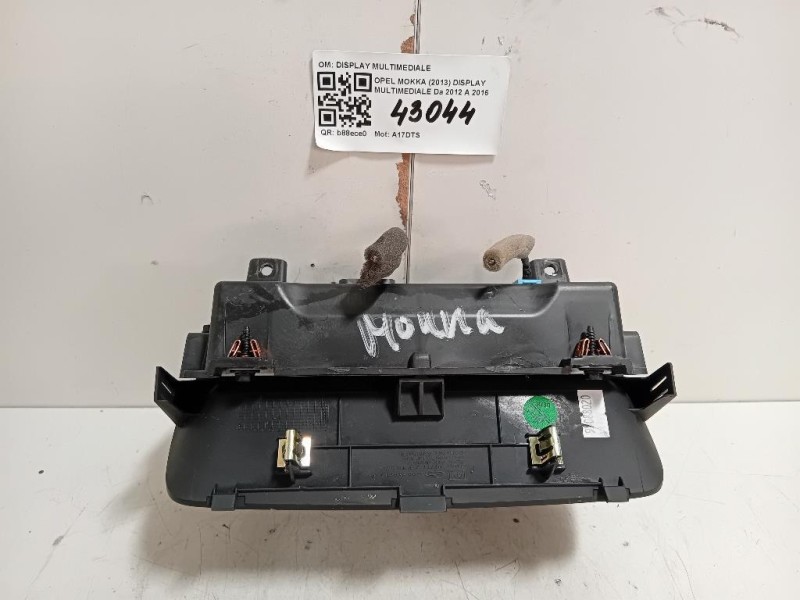 Display Multimediale DISPLAY MULTIMEDIALE Opel Mokka 2013