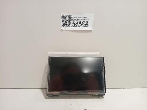 Display Multimediale 9812862880 Peugeot 2008 I 2013