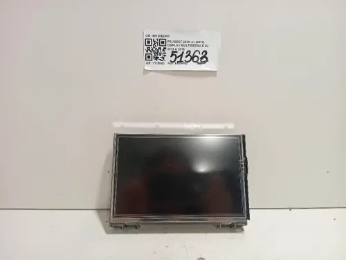 Display Multimediale 9812862880 Peugeot 2008 I 2013