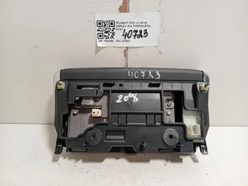 Display Multimediale Peugeot 2008 I 2016