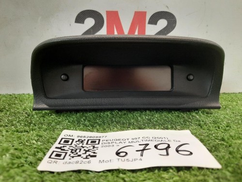 Display Multimediale 9652809977 Peugeot 307 CC 2001
