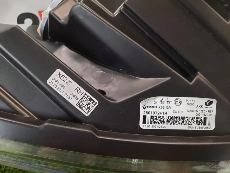 Proiettore ANT DX 260107241R Opel Movano B 2010