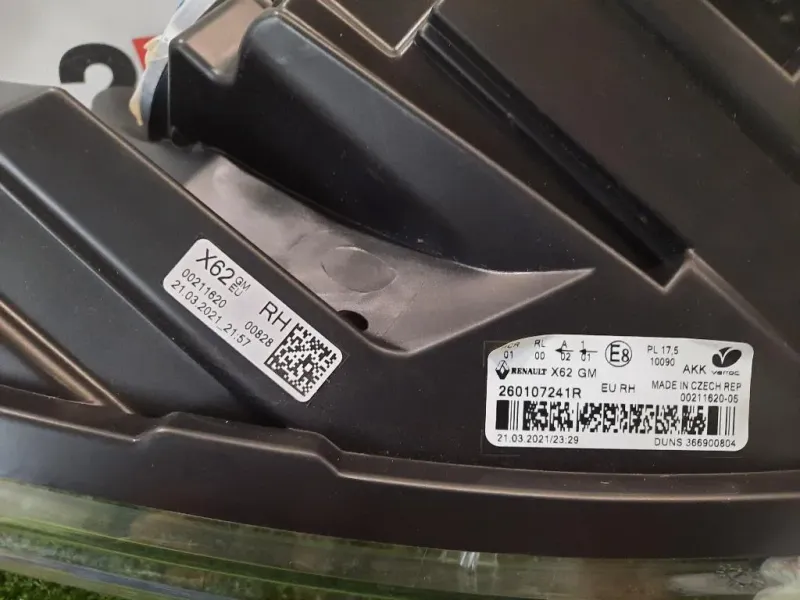 Proiettore ANT DX 260107241R Opel Movano B 2010