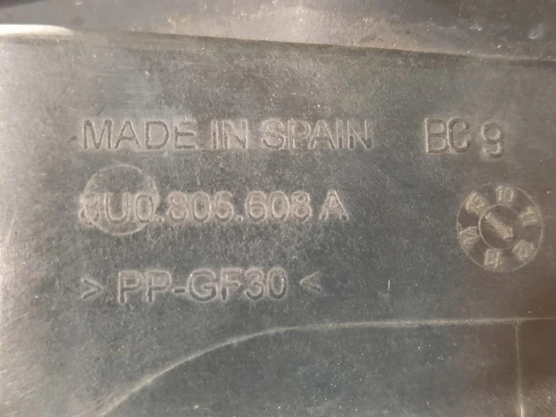 Supporto Proiettore DX 8U0805608 Audi Q3 8UB 2012