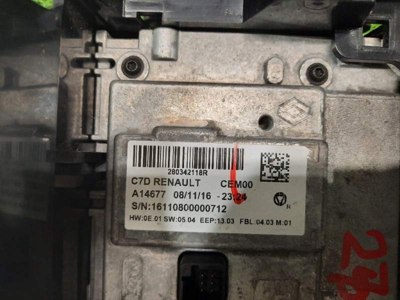 Display Multimediale 280342845R Renault Kadjar 2015