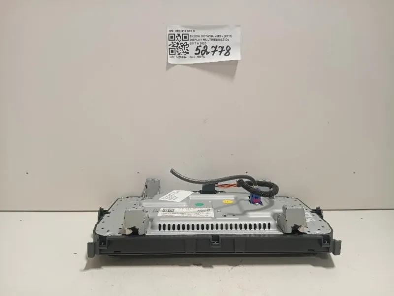 Display Multimediale 5E0 919 605 M Skoda Octavia 5E3 2017