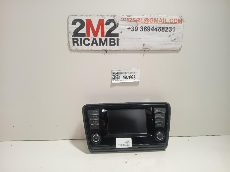 Display Multimediale 5E0 919 605 Skoda Octavia 5E3 2017