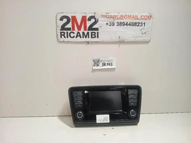 Display Multimediale 5E0 919 605 Skoda Octavia 5E3 2017