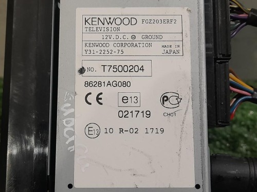 Display Multimediale 86281AG080 Subaru Legacy IV 2007