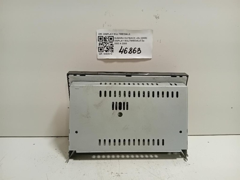 Display Multimediale DISPLAY MULTIMEDIALE Subaru Outback III 2009