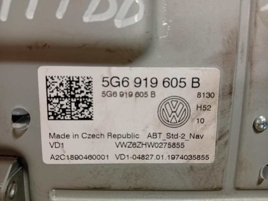 Display Multimediale 5G6919605B Volkswagen GOLF VII 2013