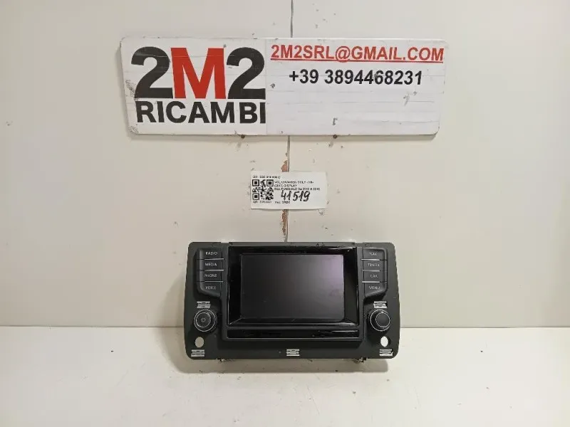 Display Multimediale 5G0 919 605 D Volkswagen GOLF VII 2013