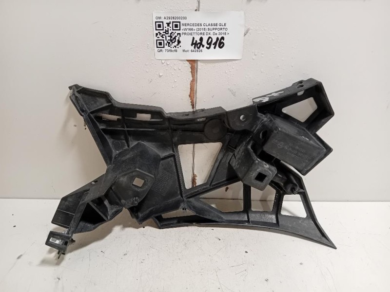 Supporto Proiettore DX A2926200200 Mercedes Classe GLE W166 2015