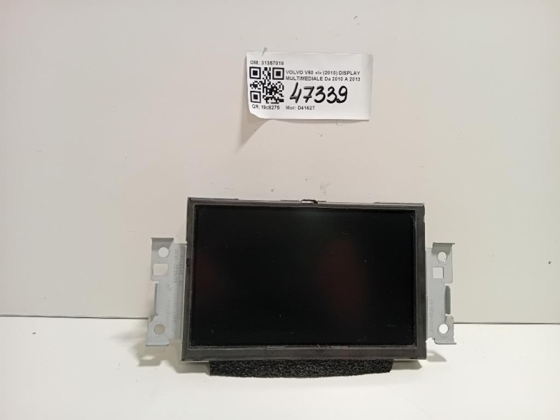 Display Multimediale 31357018 Volvo V60 I 2010