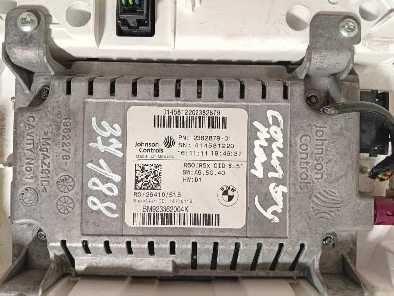 Display Quadro Strumenti 1962278 Mini Countryman Cooper R60 2010