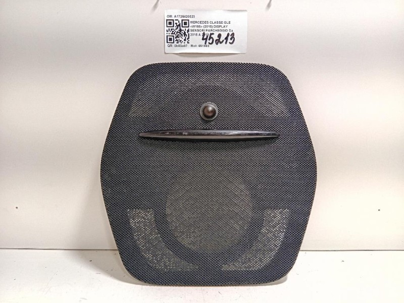 Display Sensori Parcheggio A1725420023 Mercedes Classe GLE W166 2015
