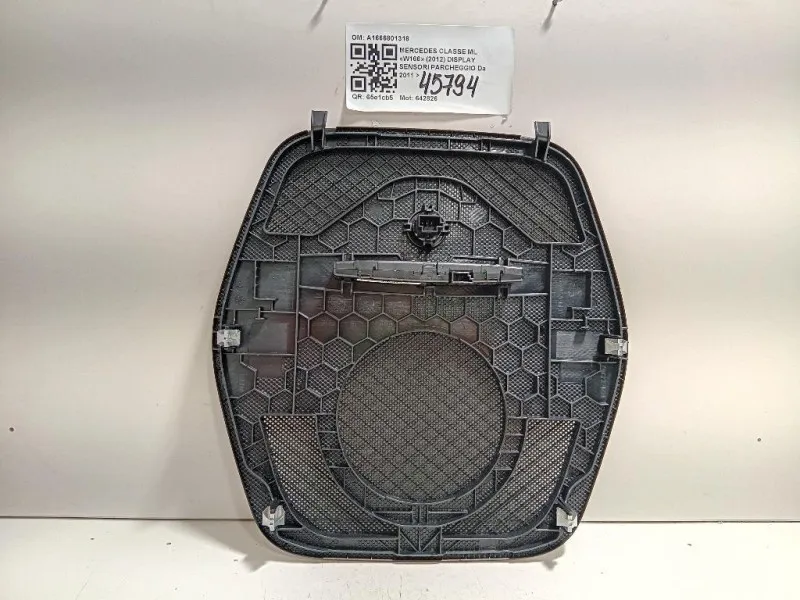 Display Sensori Parcheggio A1666801318 Mercedes Classe ML W166 2012