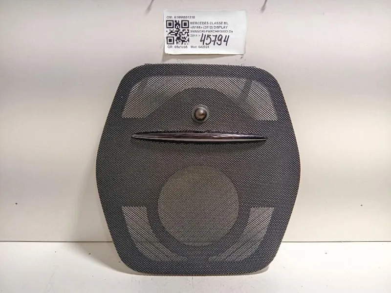Display Sensori Parcheggio A1666801318 Mercedes Classe ML W166 2012