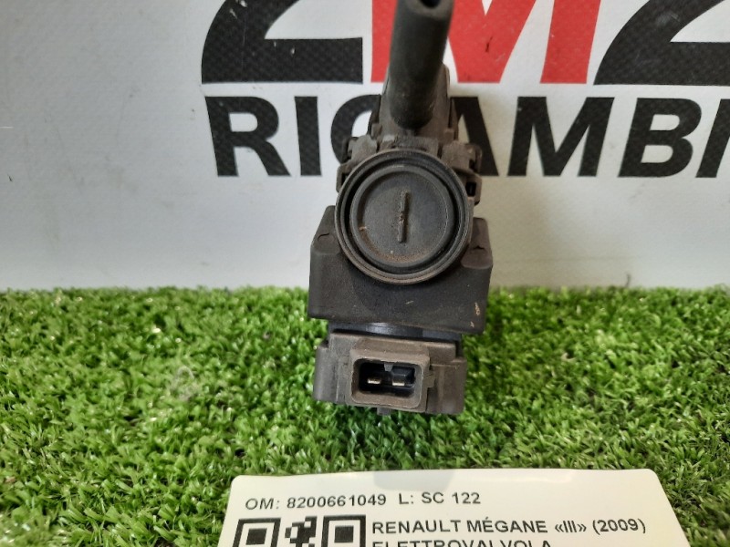 Elettrovalvola Controllo EGR 149568021R Renault Mégane III 2009