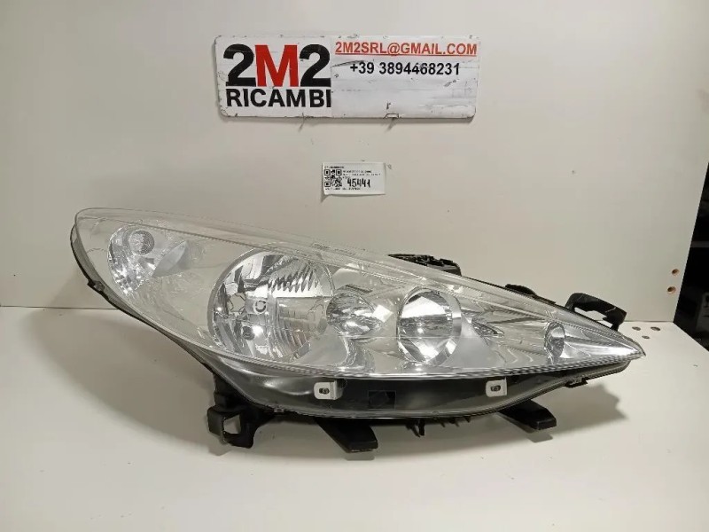 Proiettore ANT DX 9649986180 Peugeot 207 CC 2006
