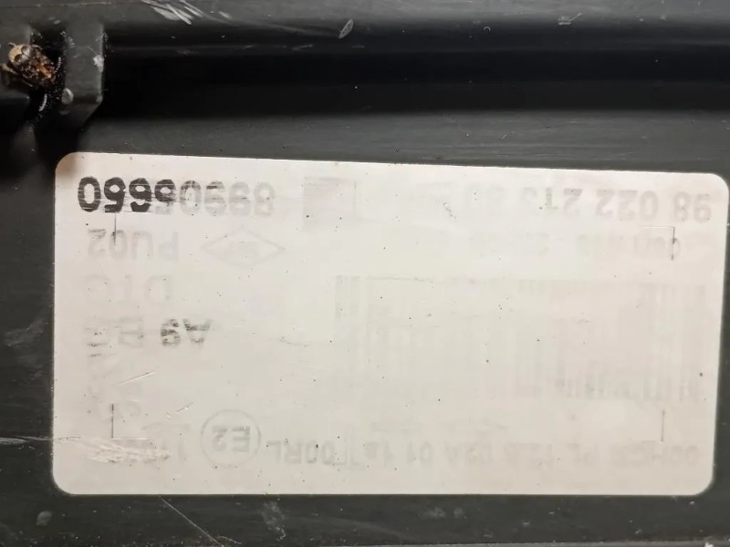 Proiettore ANT DX 1609697280 Peugeot 208 I 2012