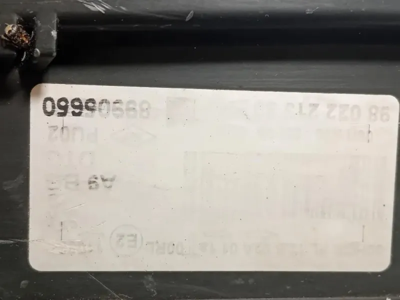 Proiettore ANT DX 1609697280 Peugeot 208 I 2012