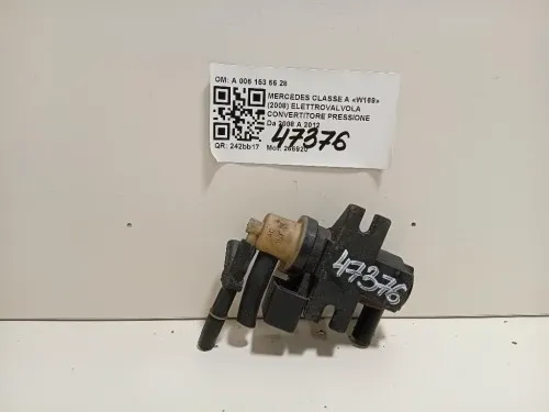 Elettrovalvola Convertitore Pressione A 006 153 66 28 Mercedes Classe A W169 2008