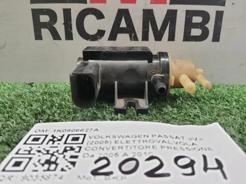 Elettrovalvola Convertitore Pressione 1K0906627A Volkswagen Passat V 2005