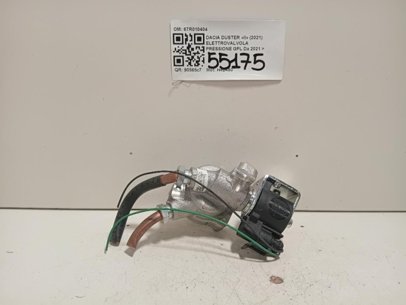 Elettrovalvola Pressione GPL 67R010404 Dacia Duster II 2021