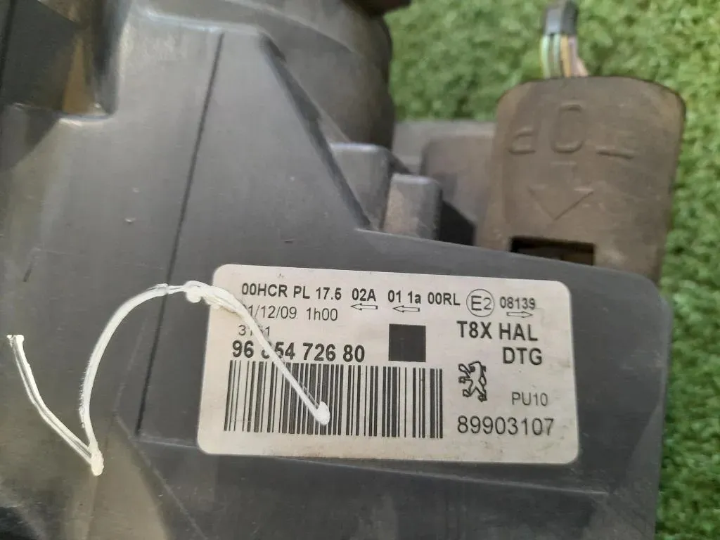 Proiettore ANT DX 9685472680 Peugeot 3008 I 2009