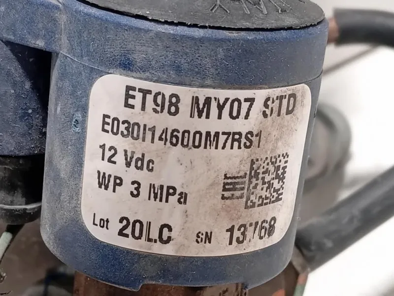 Elettrovalvola Pressione GPL ET98MY07STD Ford Fiesta VI 2012