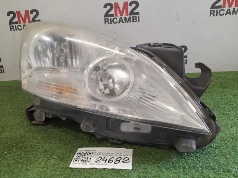 Proiettore ANT DX 9685472680 Peugeot 3008 I 2009